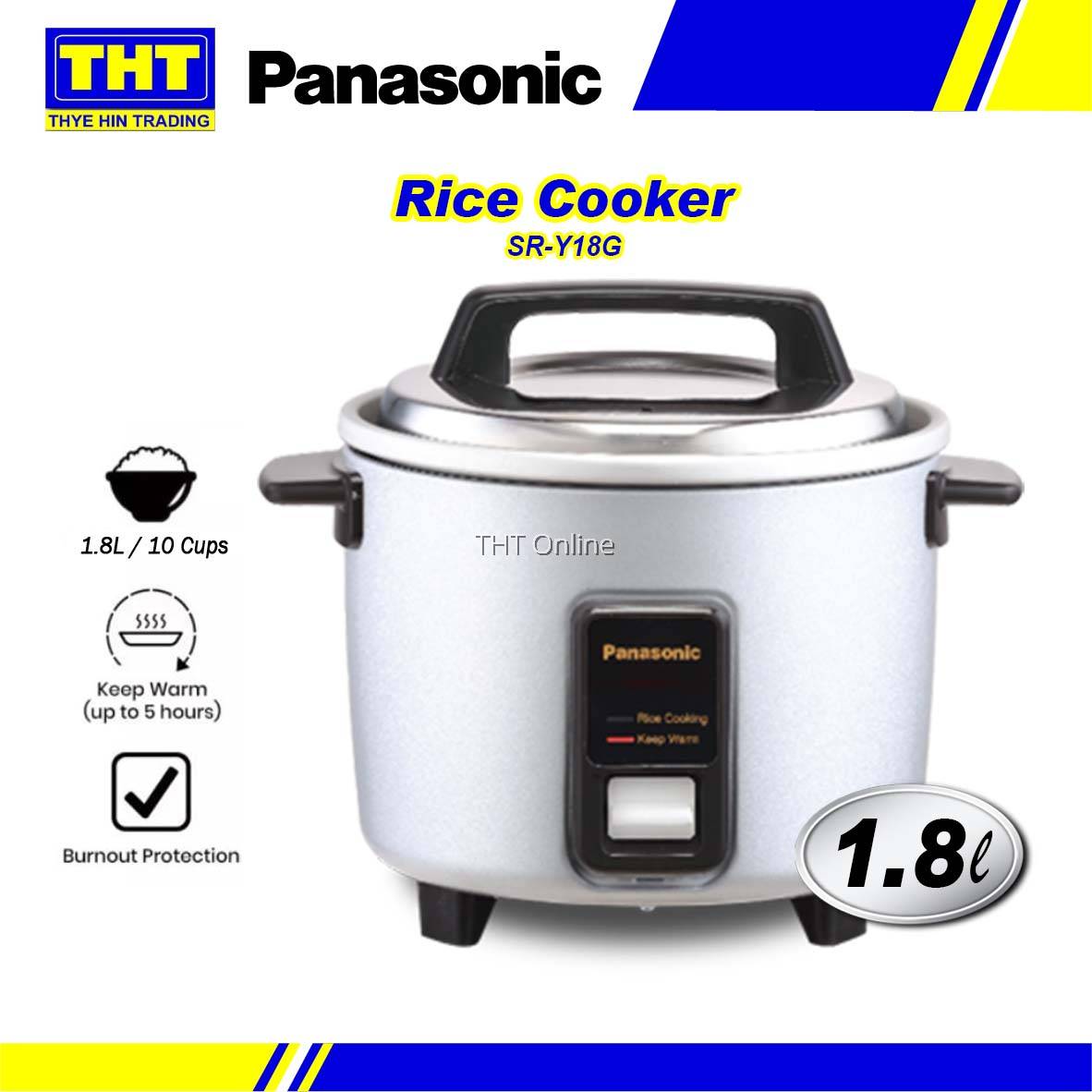 PANASONIC 1.8L CONVENTIONAL RICE COOKER SRY18G