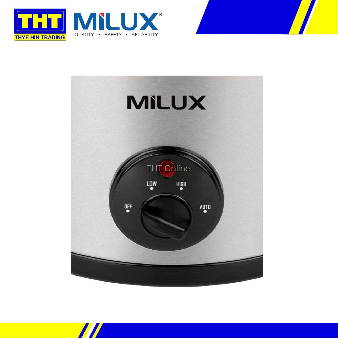 Milux 3.5L Ceramic Slow Cooker MSC35