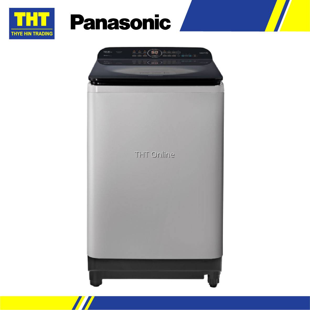 [12.5KG] Panasonic Top Load Washing Machine for Stain Care NAF12AR1HRT