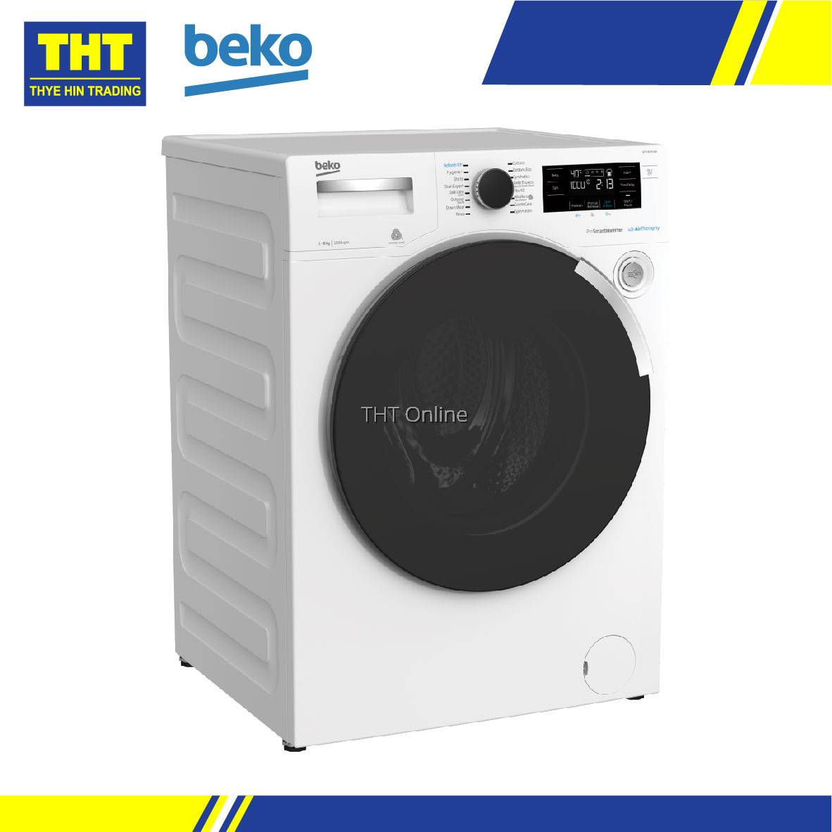 [ 8KG] Beko Front Load Inverter Washer WTV 8744 X0A
