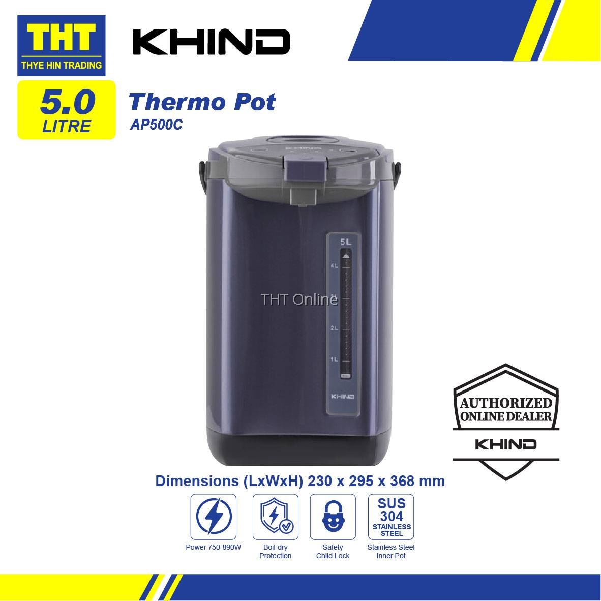 [5L] Khind Thermo Pot AP500C