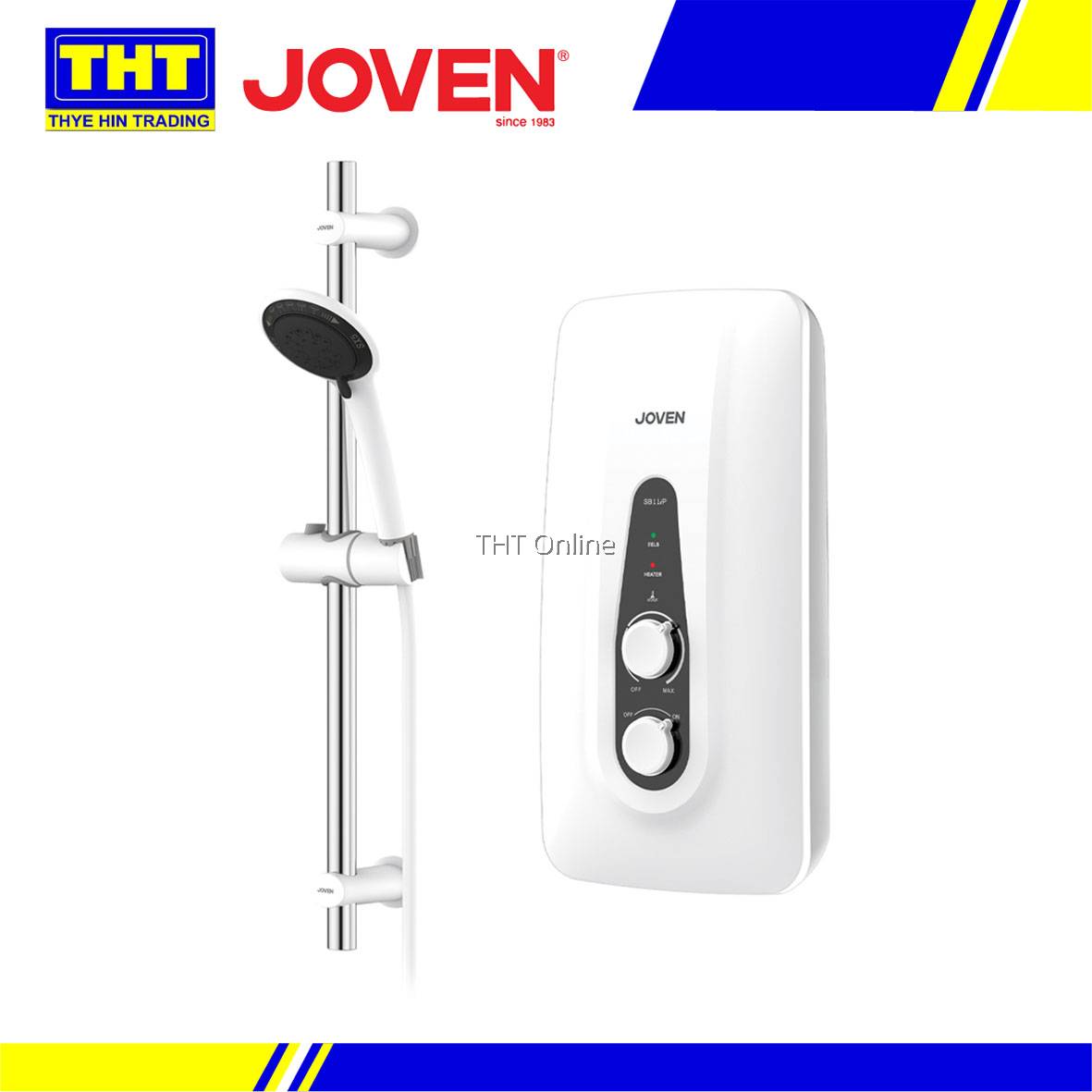 Joven Inverter DC Silent Pump Water Heater - SB11iP (White Color)