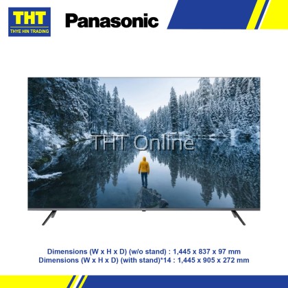 65''] Panasonic NX600 Series 4K Google TV TH-65NX600K (2025)