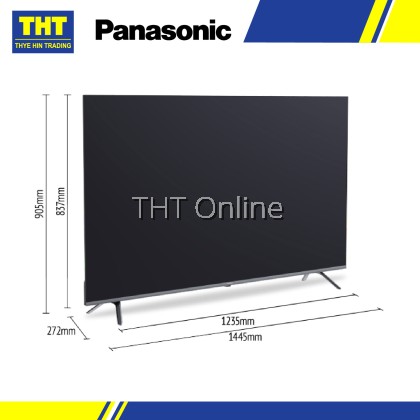 65''] Panasonic NX600 Series 4K Google TV TH-65NX600K (2025)