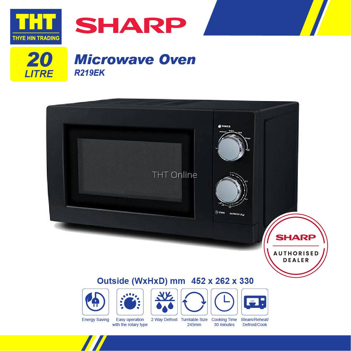 sharp microwave oven r219ek