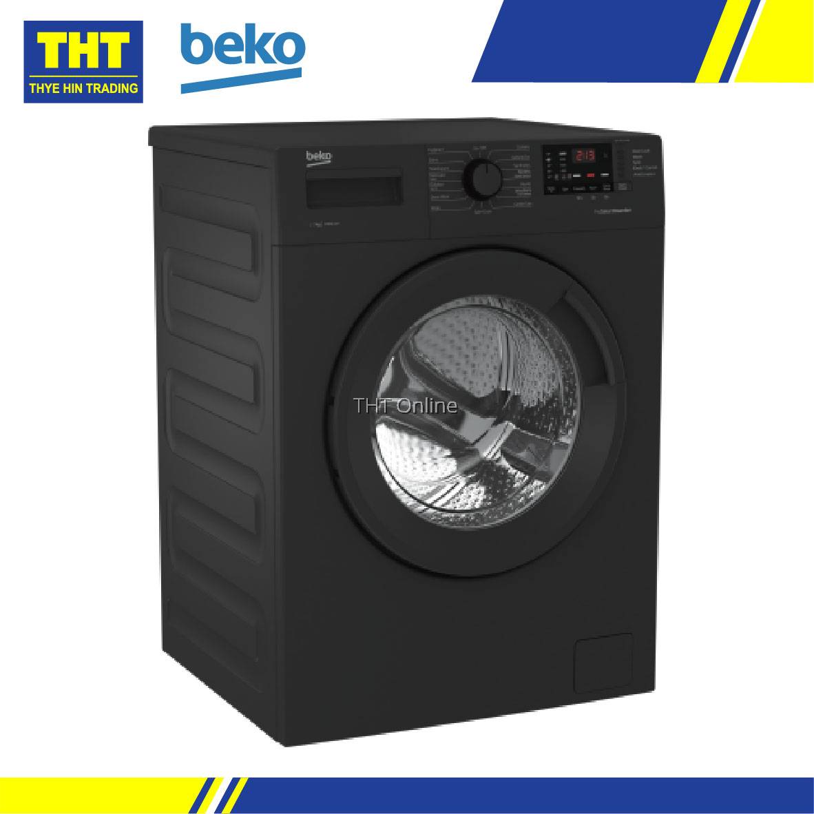 BEKO 7KG FRONT LOAD WASHER WITH PROSMART INVERTER MOTOR WTE7512XA0A
