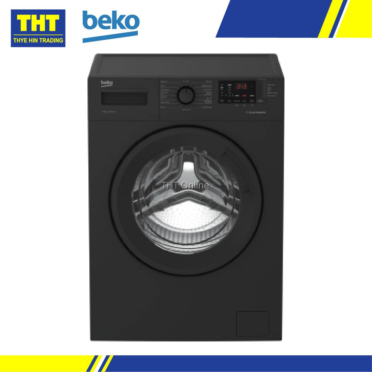 BEKO 7KG FRONT LOAD WASHER WITH PROSMART INVERTER MOTOR WTE7512XA0A