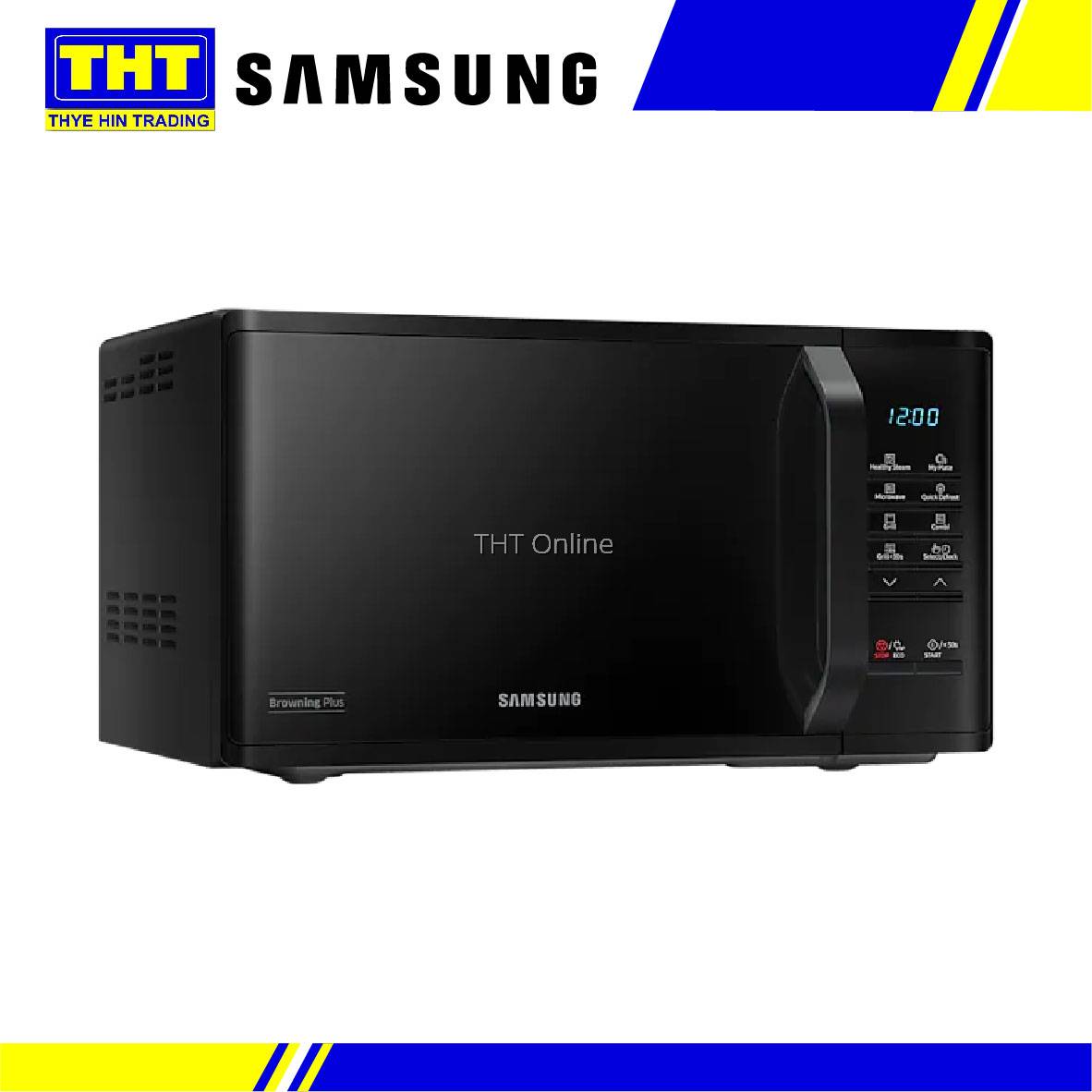 samsung Grill Microwave Oven with Healthy Steam, 23L