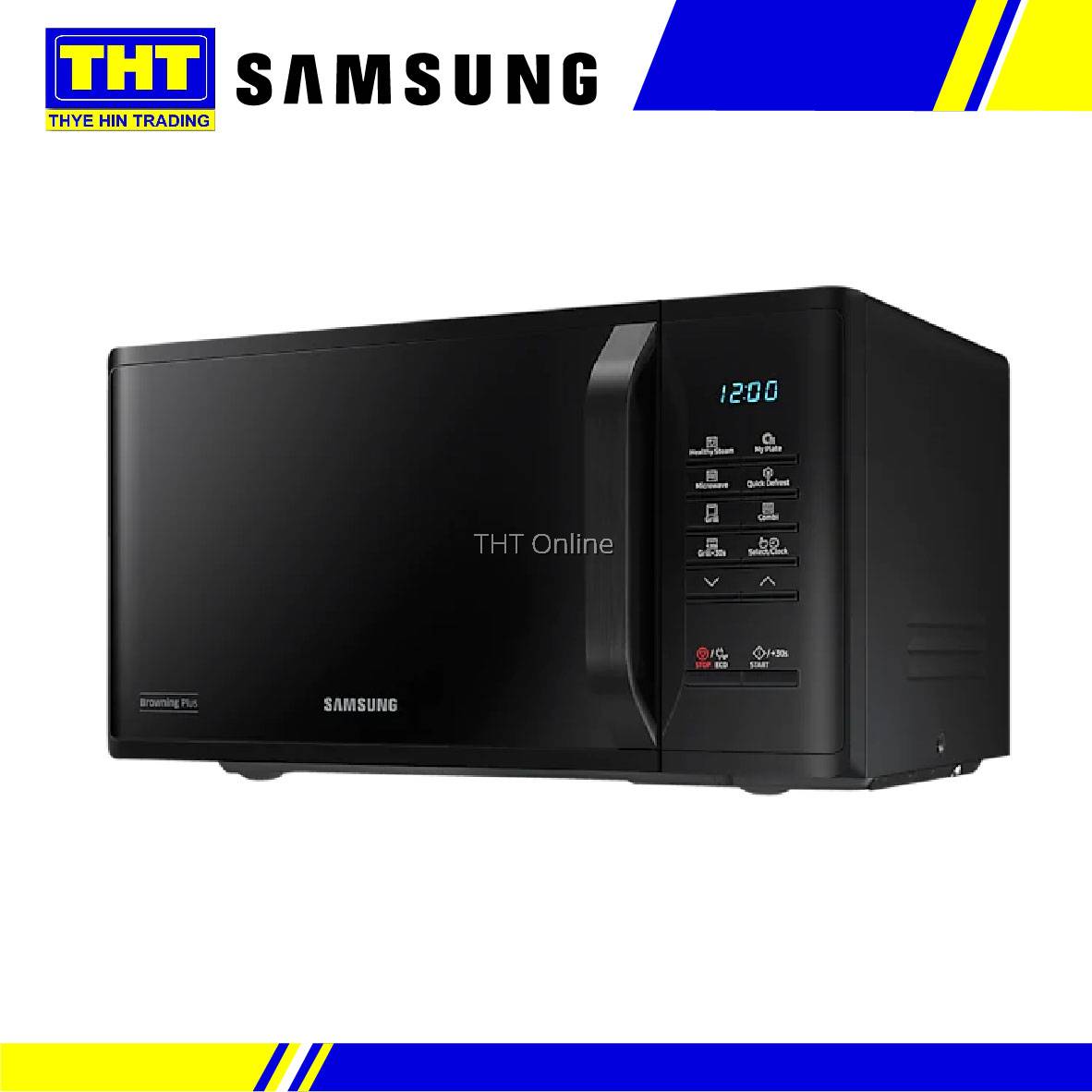 samsung Grill Microwave Oven with Healthy Steam, 23L