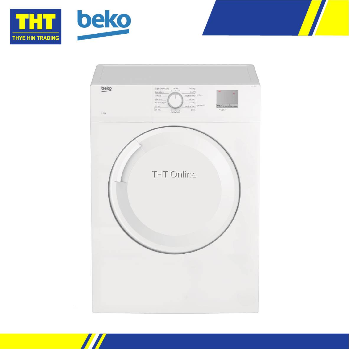 [ 7KG] Beko Vented Tumble Dryer DTGV7001W