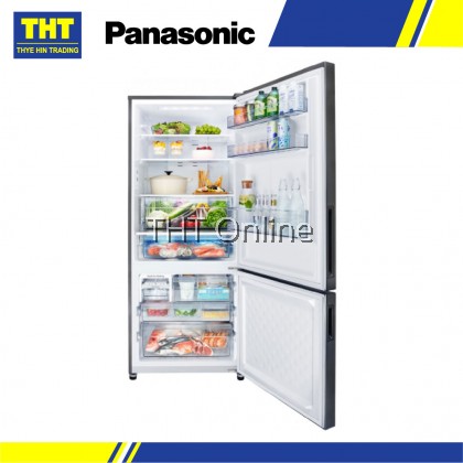 422L] Panasonic 2-door Bottom Freezer Inverter Refrigerator