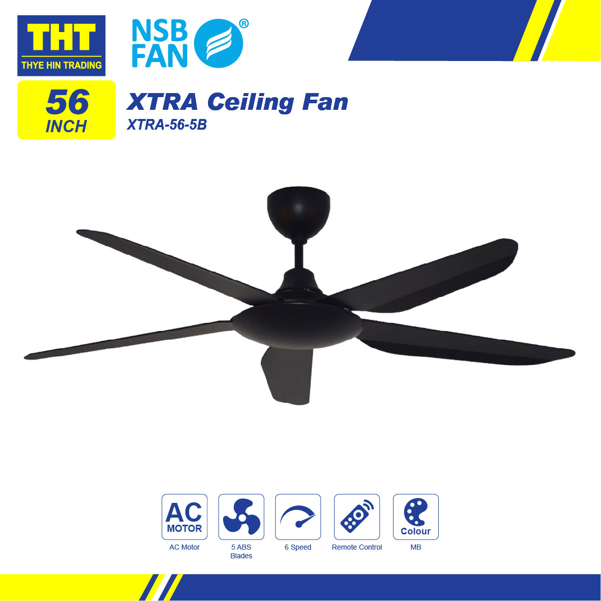 NSB XTRA 56'' Ceiling Fan